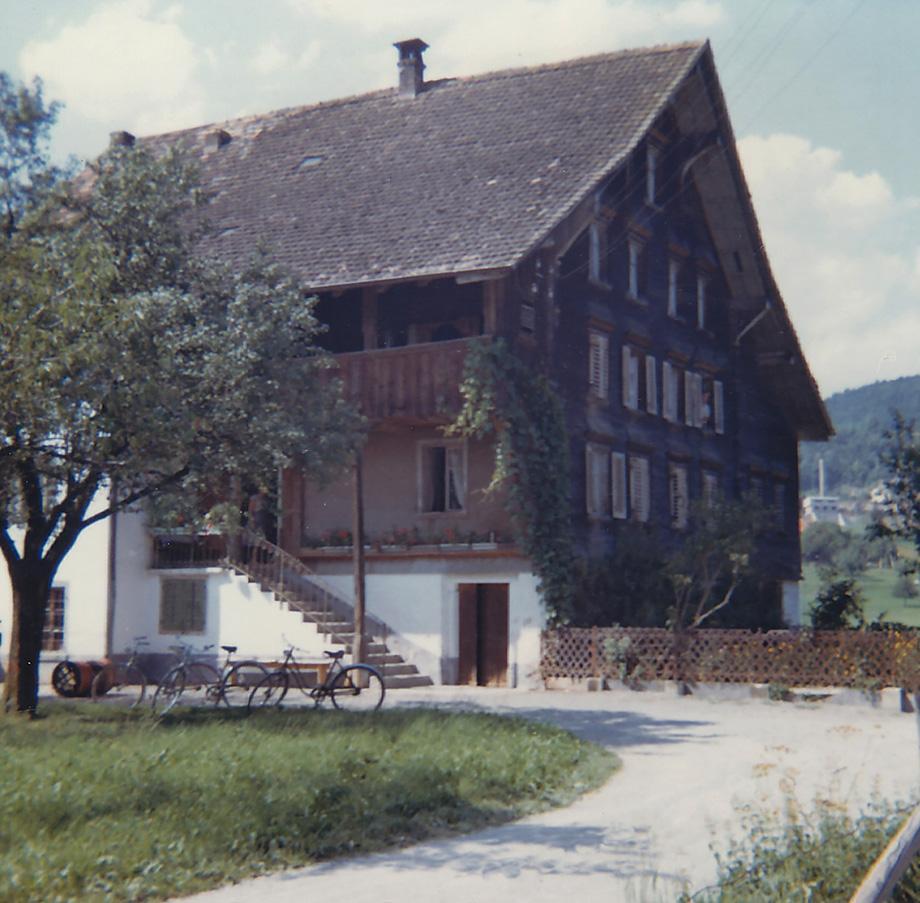 Geburtshaus von Medium Beatrice Brunner in Siebnen im Kanton Schwyz