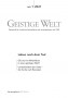 Cover der Zeitschrift Geistige Welt, Heft 1/2021 zum Thema Leben nach dem Tod