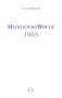 Cover des Buches Meditationswoche 1963 von Medium Beatrice Brunner