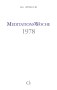 Cover des Buches Meditationswoche 1978 von Medium Beatrice Brunner