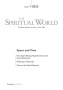Cover of the Journal The Spiritual World, Issue 1/2023 on the Theme of Space and Time