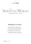 Cover of the Journal The Spiritual World, Issue 6/2024 on the Theme of Meditations on Christ