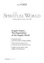 Cover of the Journal The Spiritual World, Issue 4/2025 on the Theme of Angelic Orders – The Organization of the Angelic World